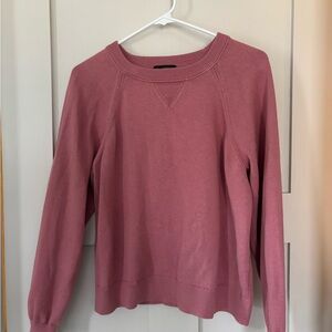 J. Crew Women's Dusty Rose Crew Neck Sweater